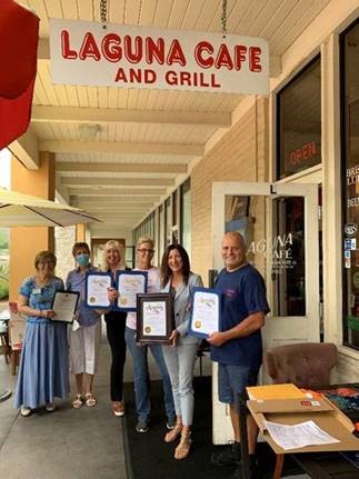 Assemblymember CPN Recognizes Laguna Café and Grill