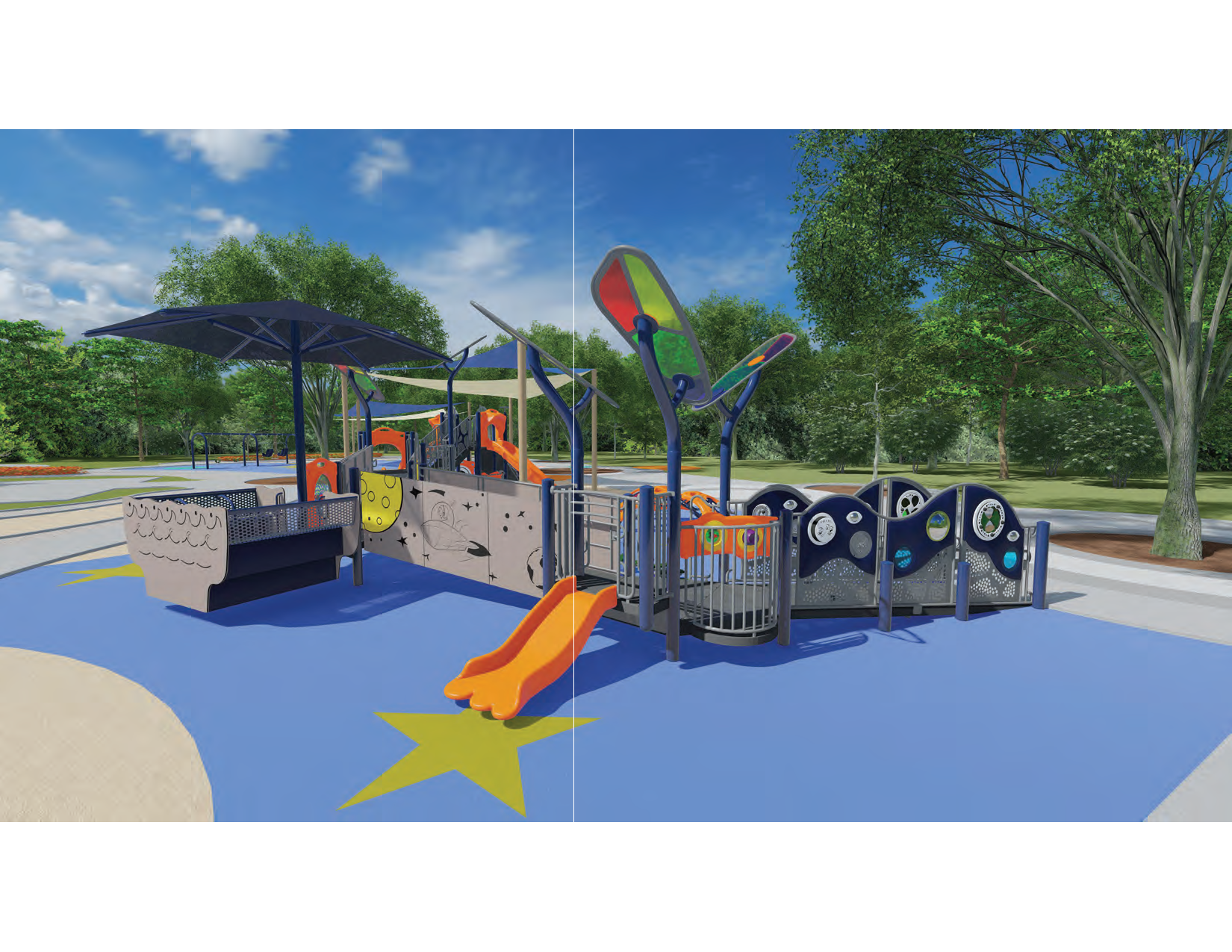 Sweet Shade Park Playground Construction Plan